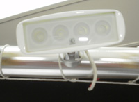 LED deck flood lamp from Lumitec