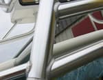 Custom tuna tower fabrication stage