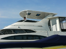 HiLine hardtop finished installation showing integrated structure