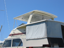 HiLine hardtop profile detail on a finished installation
