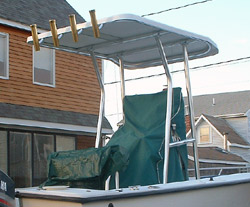 Commercial Duty T-Top with optional 4-rod rocket launcher