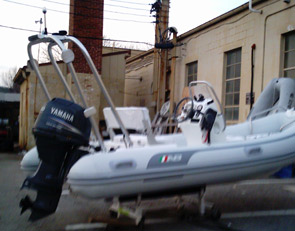 Four-point rigid inflatable arch technical photo two