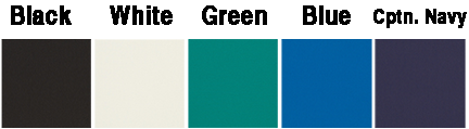 Available Radius® Pro fabric colors
