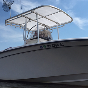 Super Radius® T-Top hardtop configuration